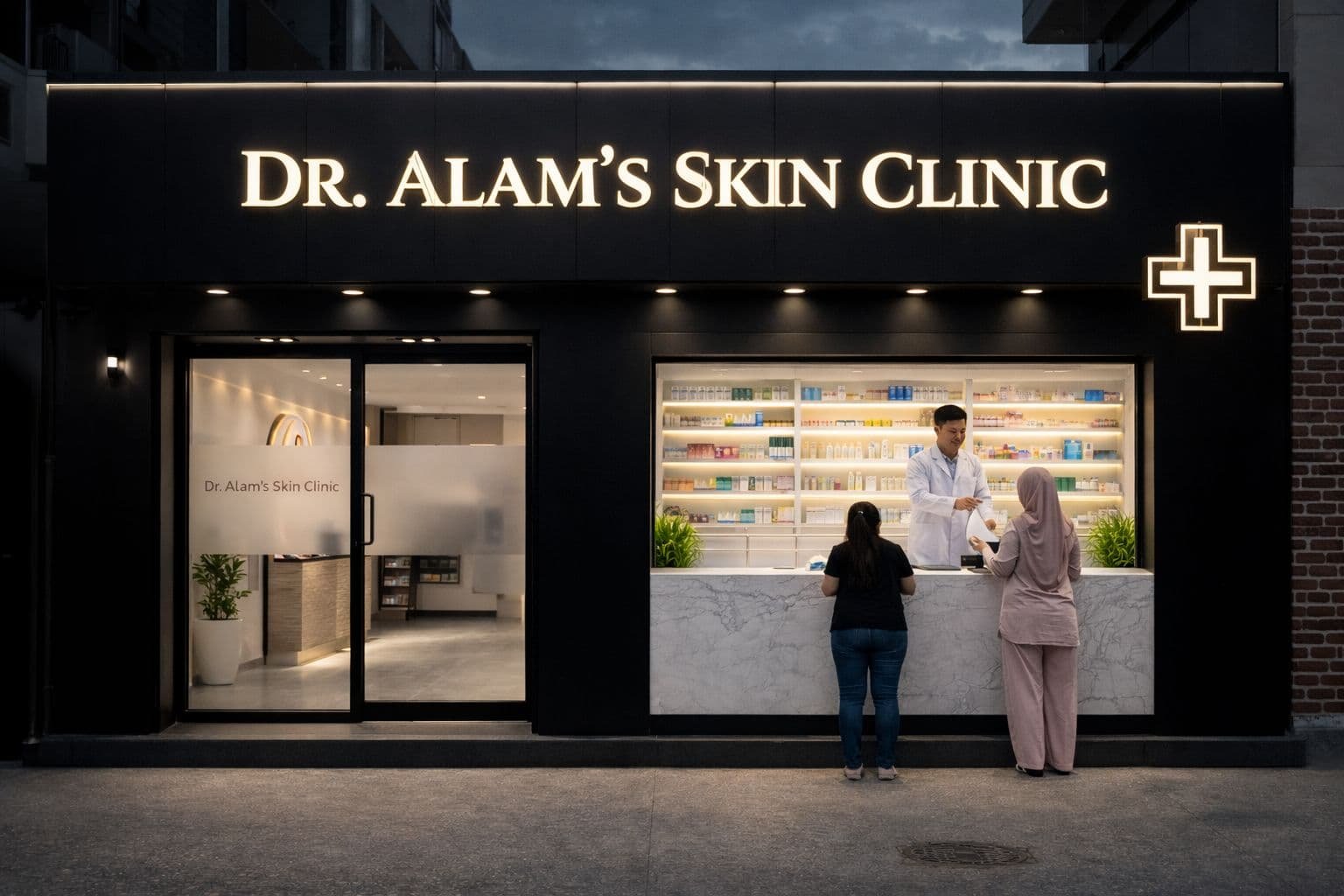 Dr. Alam's Skin Clinic Reception 2